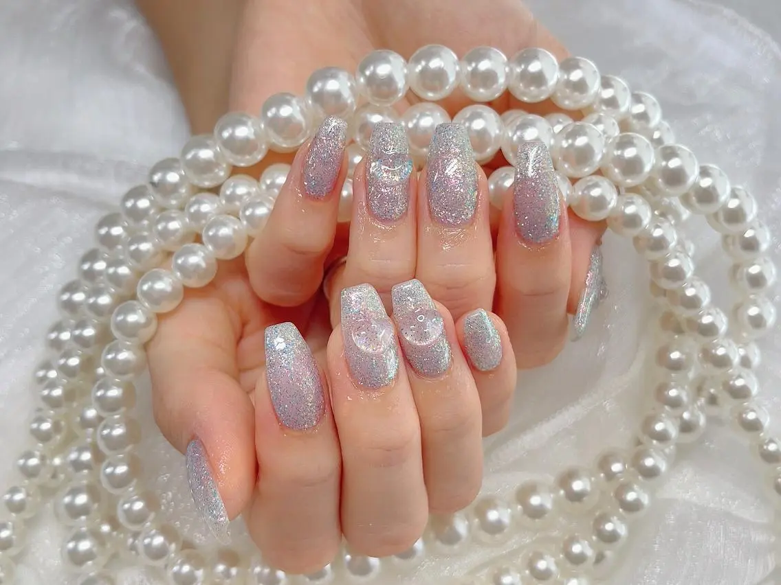 ネイル キラキラネイル Lucky nail salonのネイルデザイン