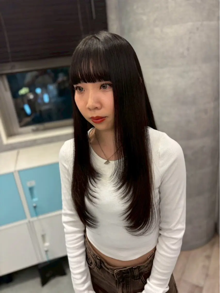 ロング ロングレイヤー レイヤーカット ロング ケアブリーチ🌟 ♢WATARU♢のヘアスタイル