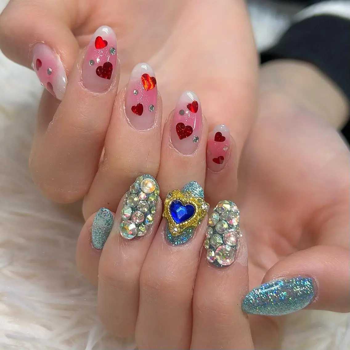 ネイル ハンドネイル 【Yappy🌈】 💖P-tanaのネイルデザイン