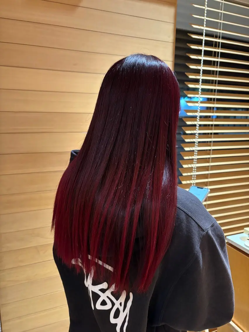 ロング カラー 川越/organic 根本アユミのヘアスタイル