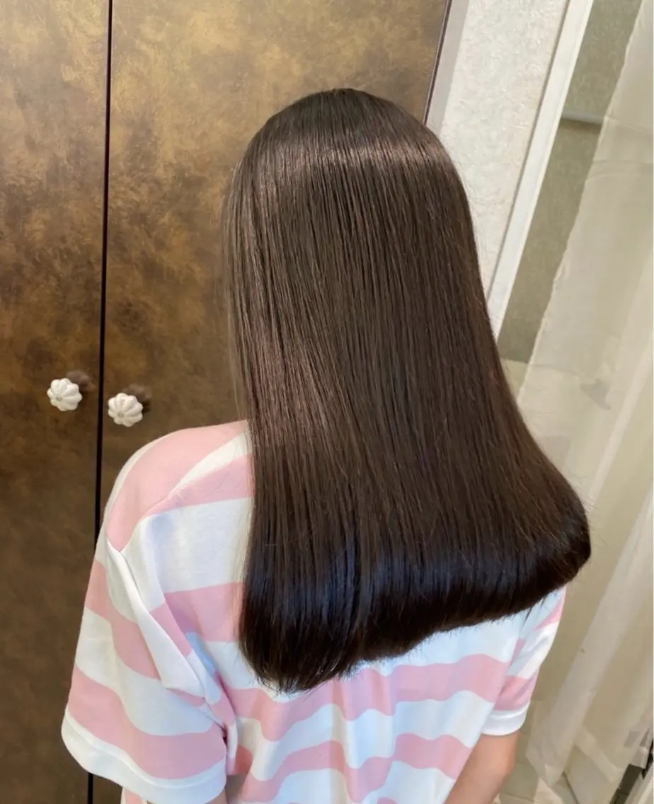 セミロング ママ美容師 Tsuchiyaのヘアスタイル