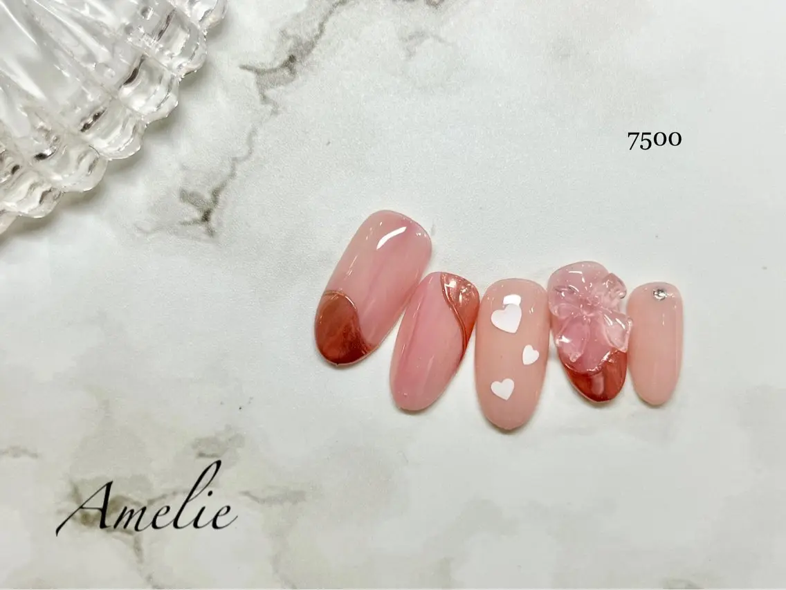 ネイル ハンドネイル いちじゅう あおいのネイルデザイン