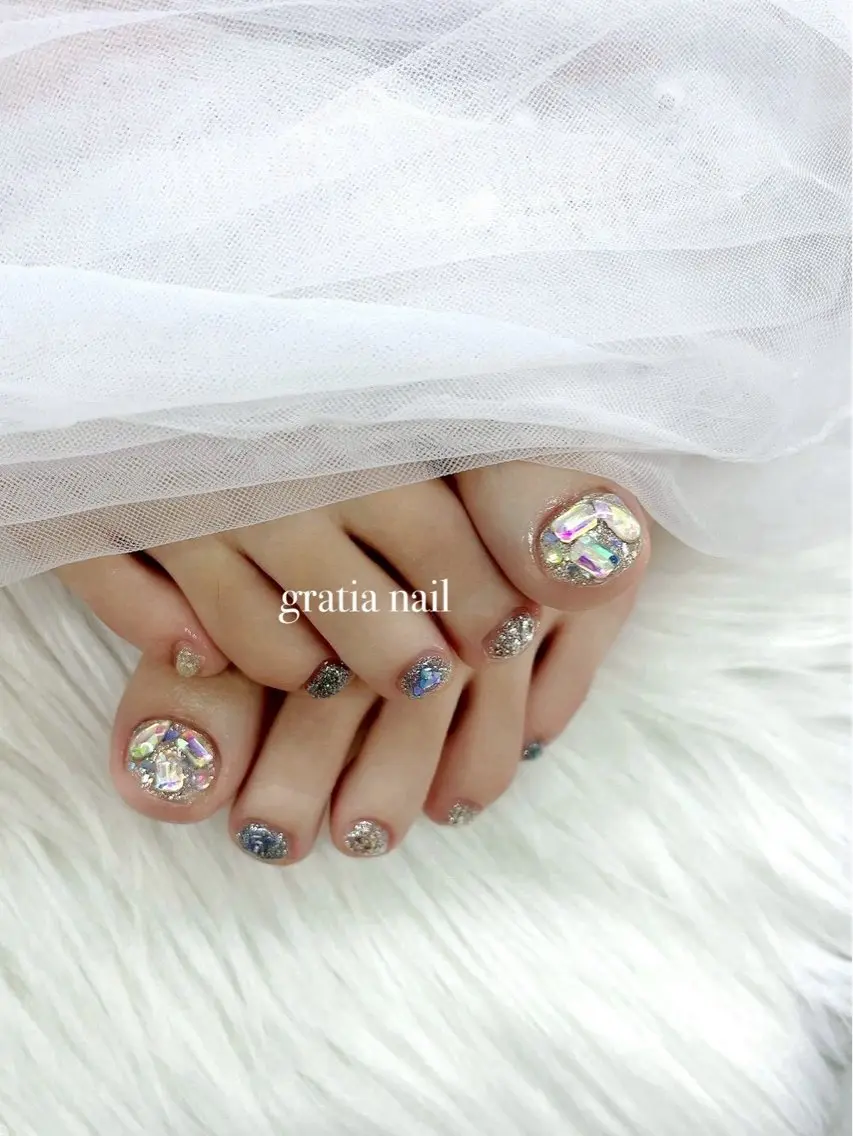 ネイル フットネイル gratia salonのネイルデザイン