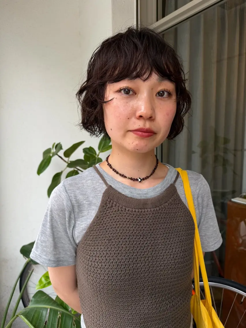 ショート パーマ ボブ muku / TAKUMIのヘアスタイル
