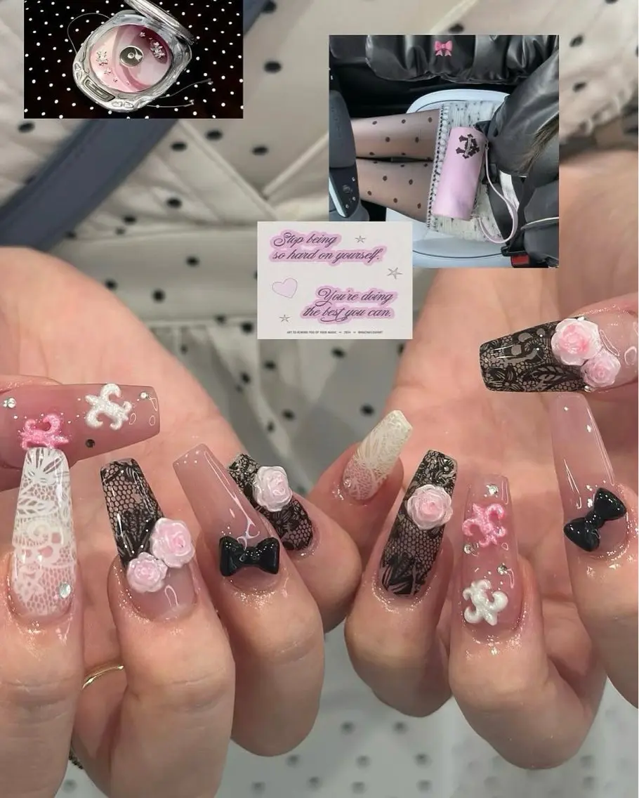 ネイル フットネイル フレンチネイル ジェルネイル 韓国ネイル マグネットネイル ハンドネイル Ribbonnail salonのネイルデザイン