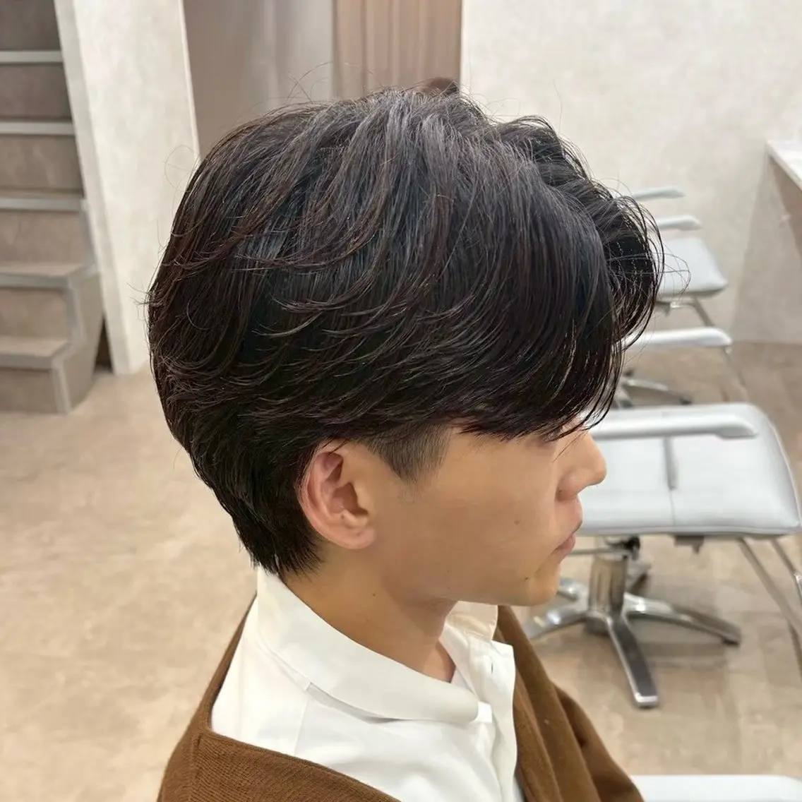 メンズ カット パーマ Rin 【津田沼】のヘアスタイル