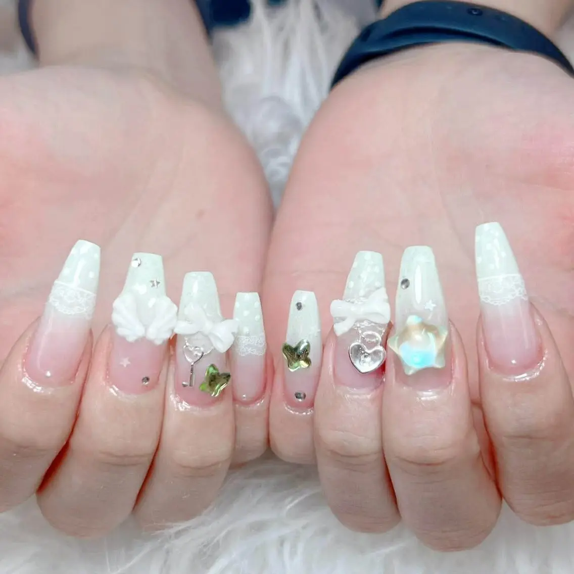 ネイル ハンドネイル ANH NAIL ゴテゴテ専門店💎のネイルデザイン
