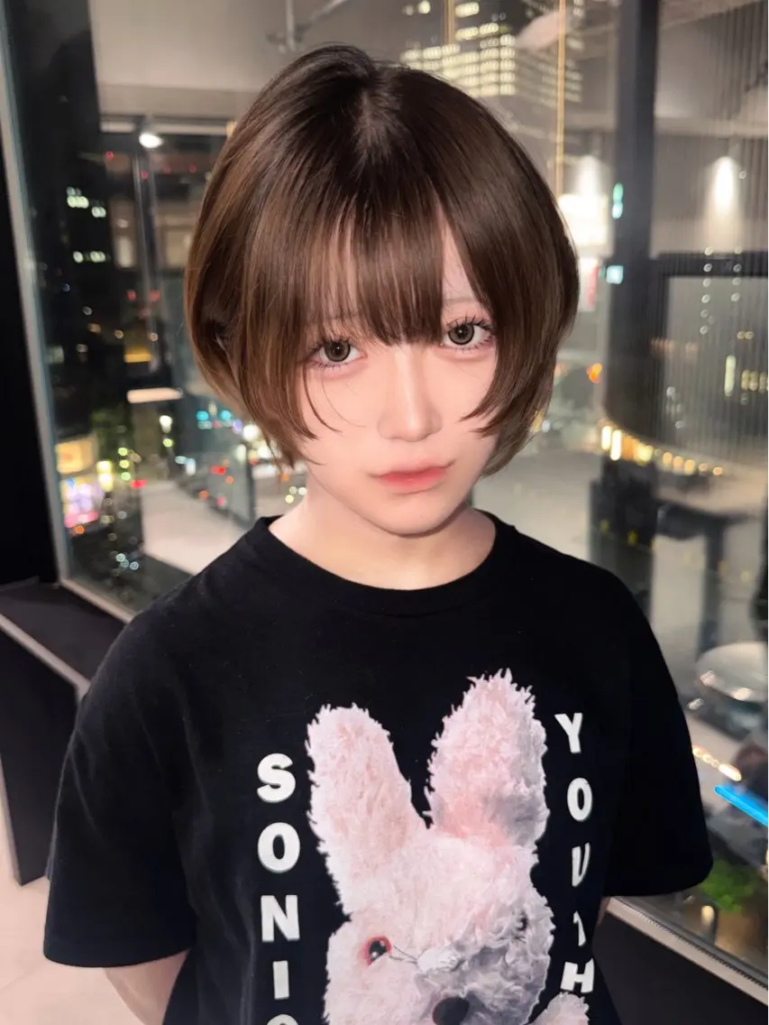 ショート 奥山 みのりのヘアスタイル
