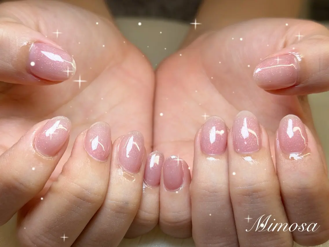 ネイル ハンドネイル 🫧Mimosa 吉祥寺のネイルデザイン