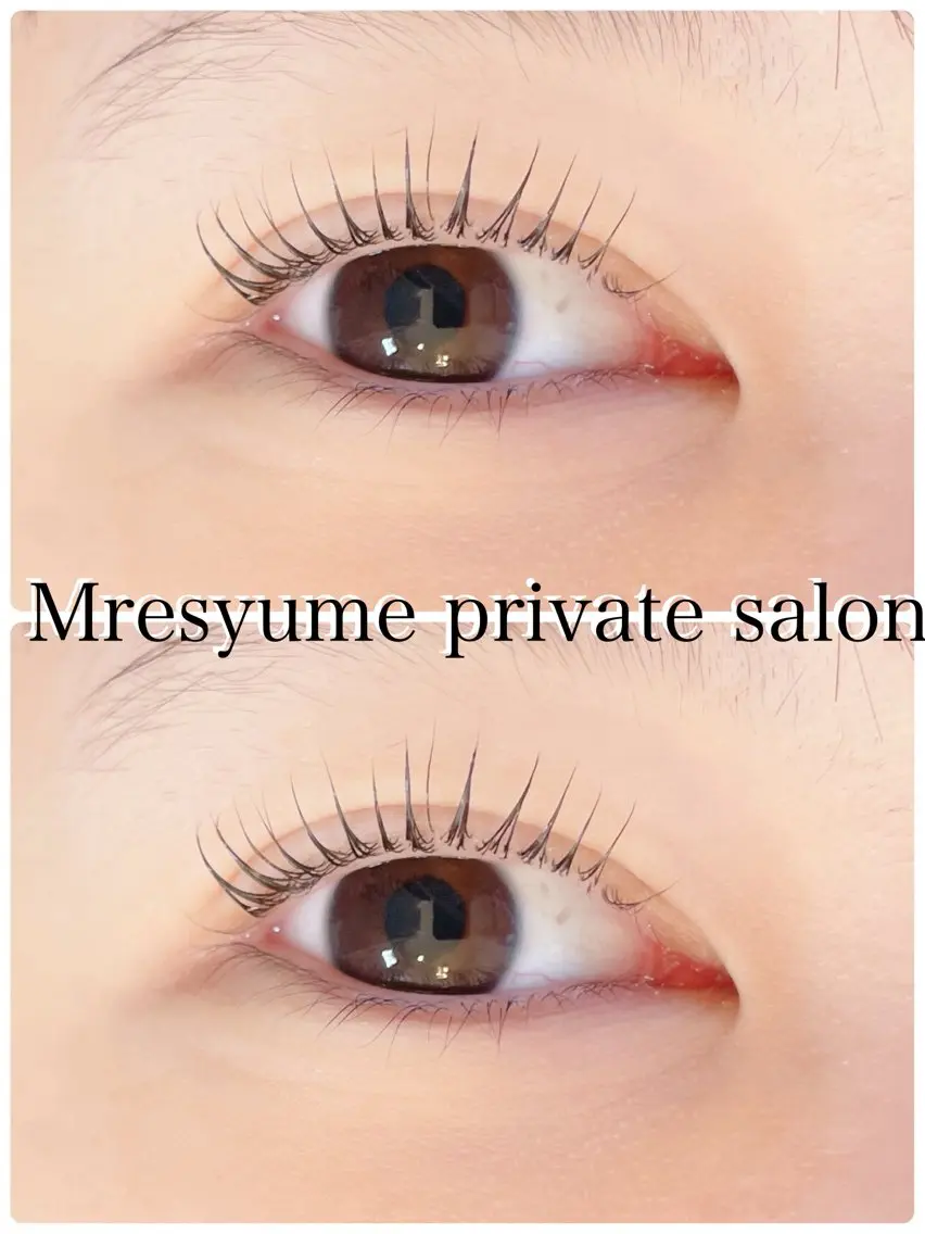 マツエク・マツパ マツパ Mresyume MAYUのマツエク・マツパデザイン