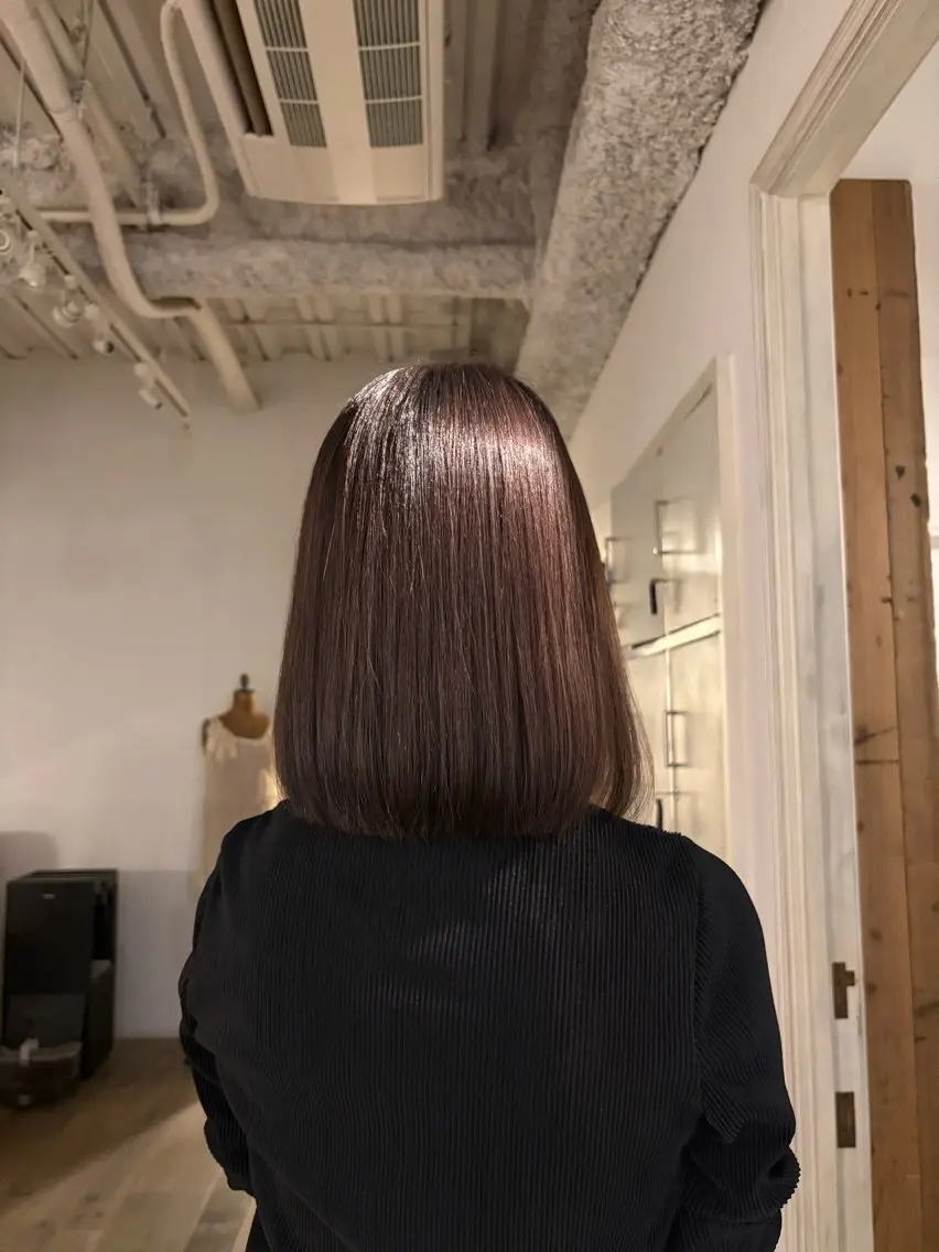ヘアカラー 野口 心晴のヘアスタイル