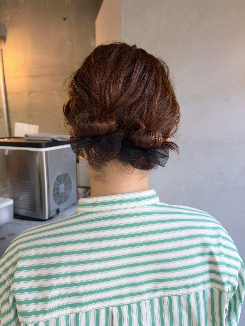 ミディアム ヘアセット ボブ支持率NO1 🌈CHIKAのヘアスタイル
