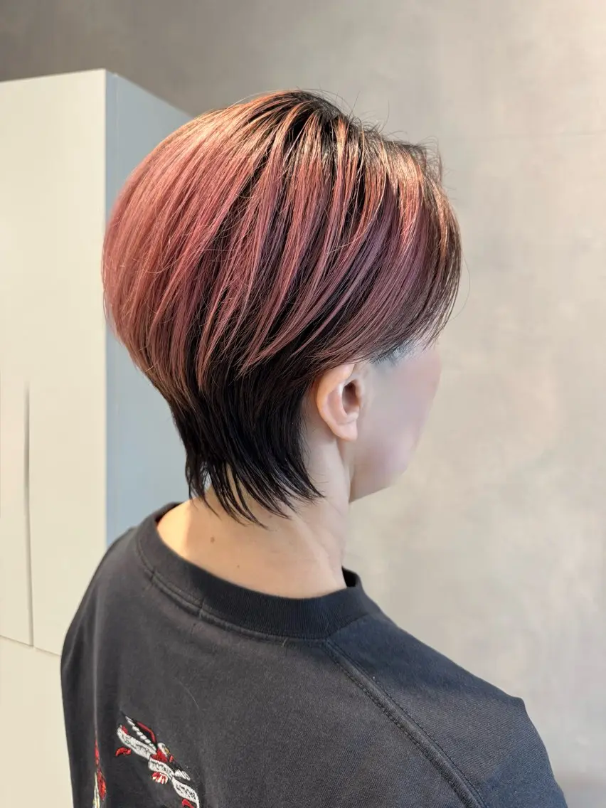 ショート カラー ハンサムショート ショートヘア 清水 洋孝のヘアスタイル