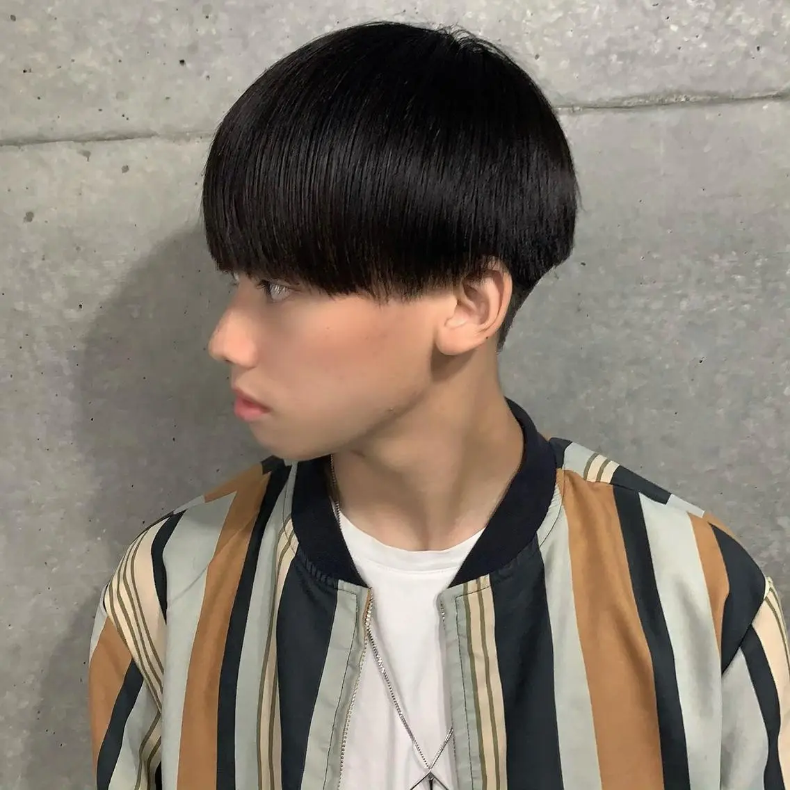 ショート メンズ マッシュ メンズパーマの達人 KAITOのヘアスタイル