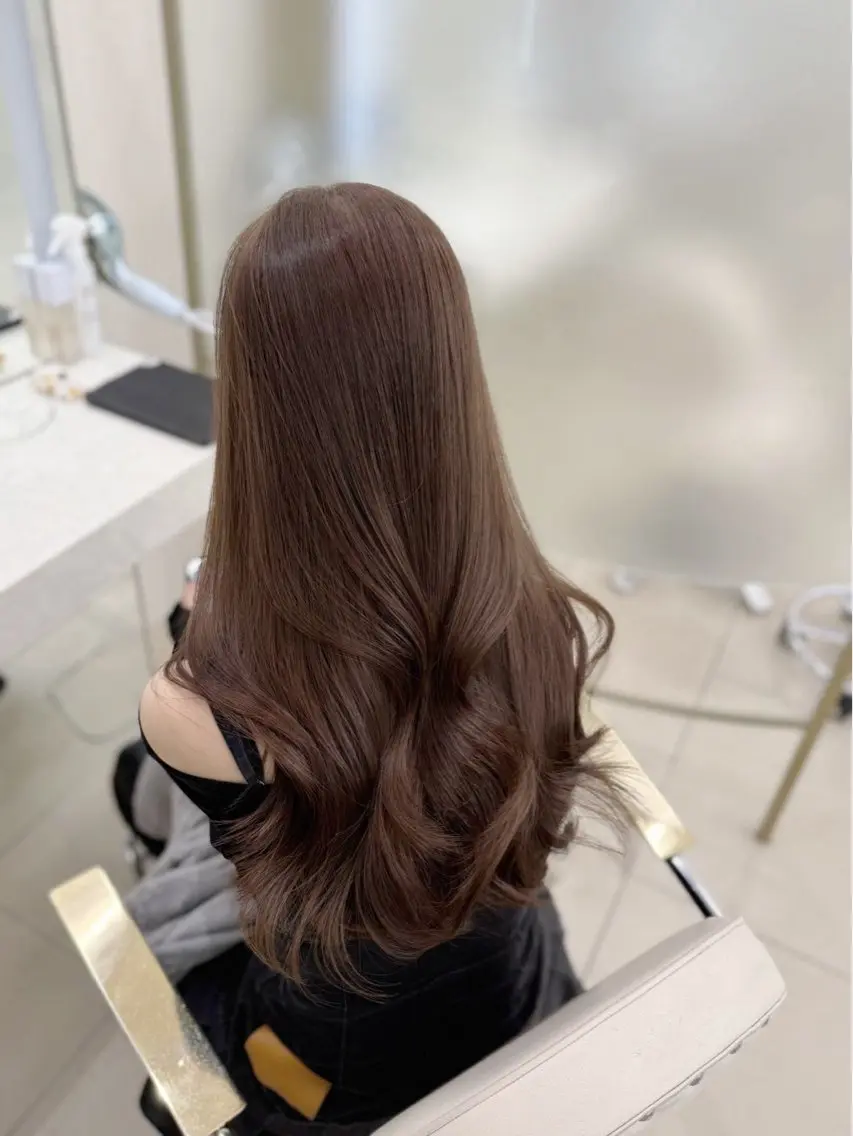 【👑5月ミニモ限定👑】透明感カラー➕COA最高級トリートメント※巻き髪仕上げ✨の写真