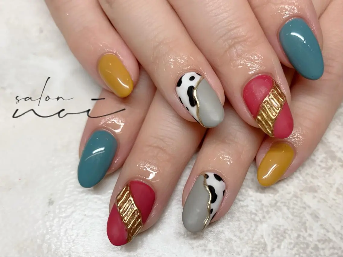 ネイル ハンドネイル salon noiのネイルデザイン