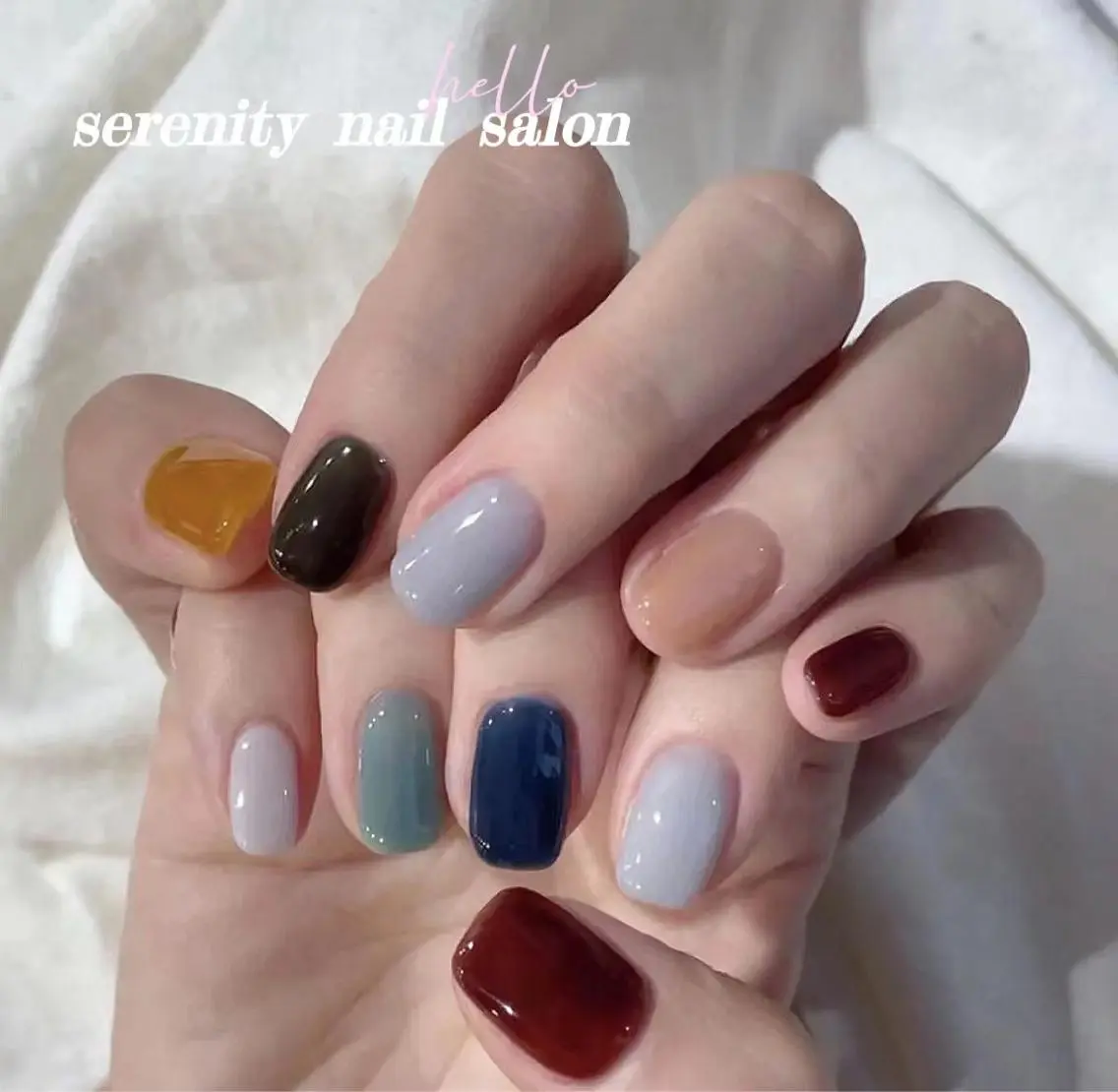 ネイル ハンドネイル ハンドケア ✨Serenity Nail salonのネイルデザイン