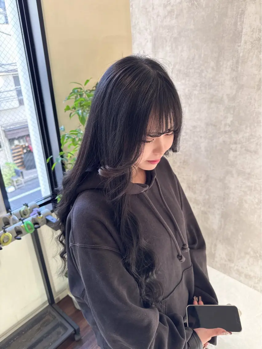 メンズ特化シャドウパ ーマラウンドマッシュのヘアスタイル