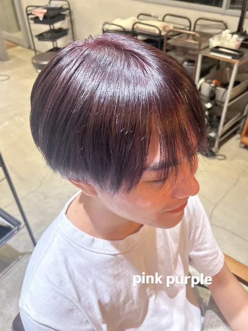カラー 渕 克嘉のヘアスタイル