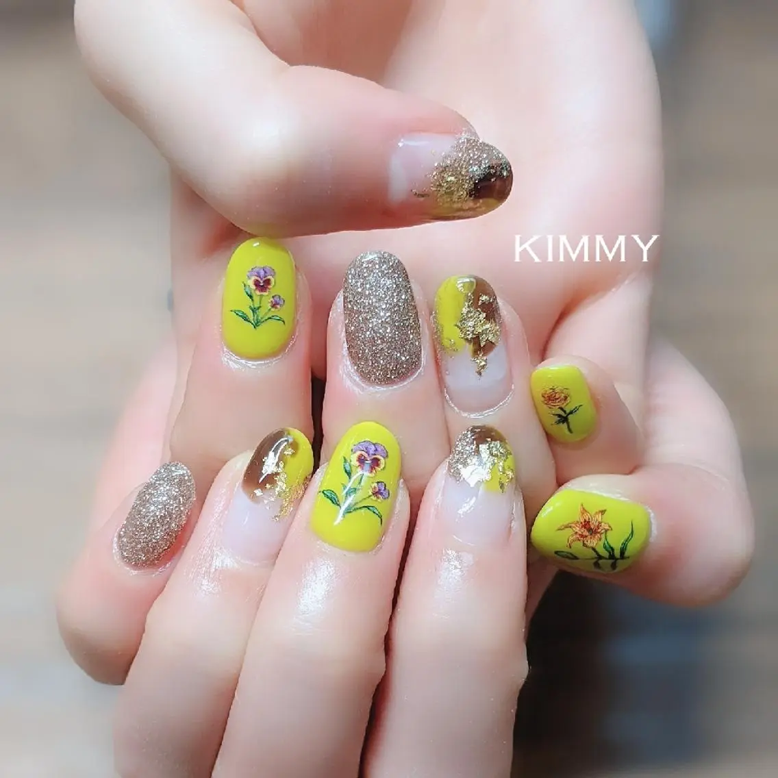 ネイル ハンドネイル kimmy nailsのネイルデザイン
