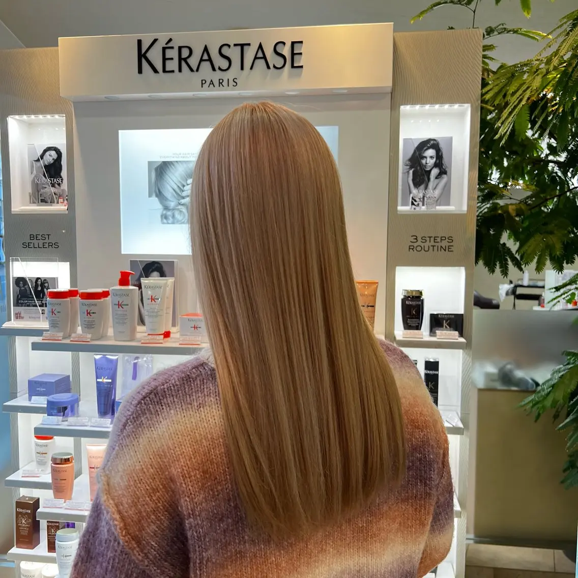 ロング カラー 田中 杏奈のヘアスタイル