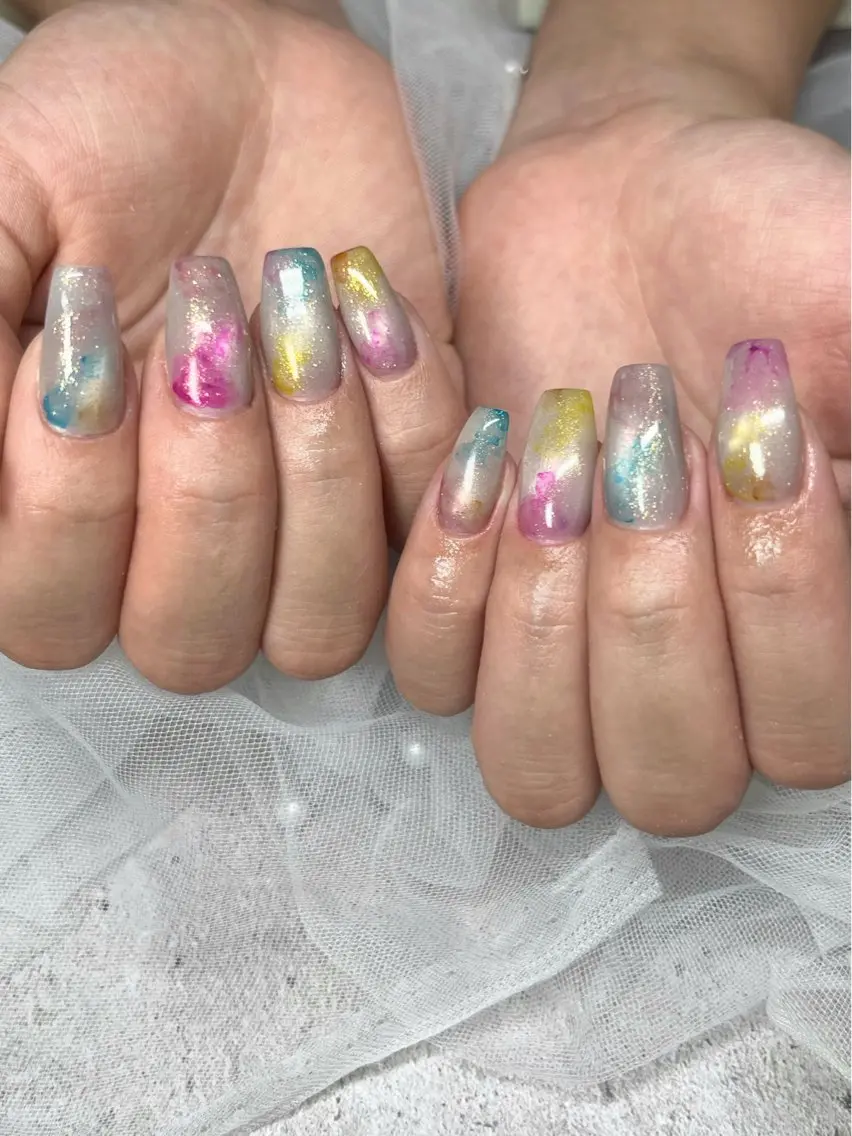 ネイル ハンドネイル なんば7nail YUZUHAのネイルデザイン