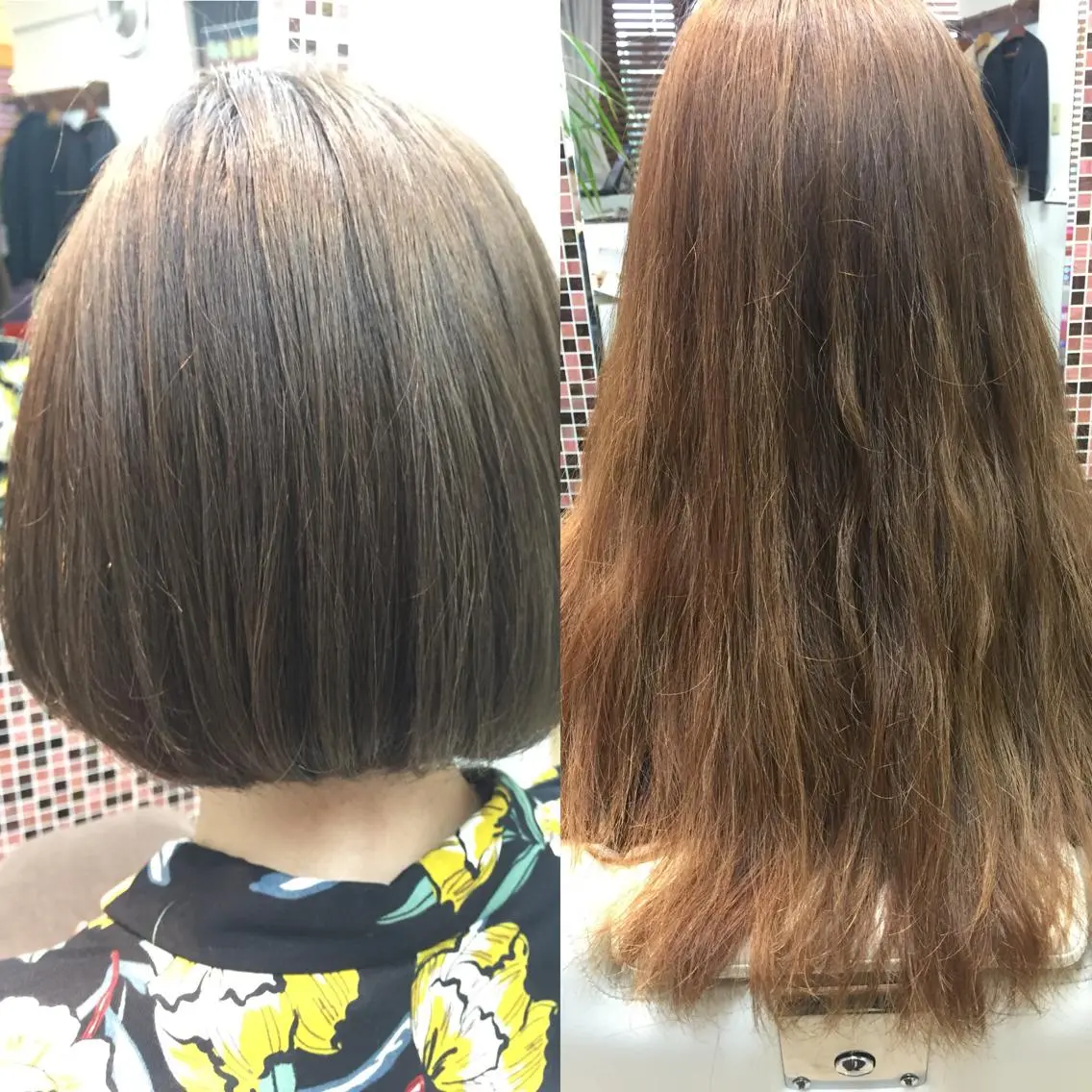 ミディアム カラー イルミナカラー 桐谷 一史のヘアスタイル