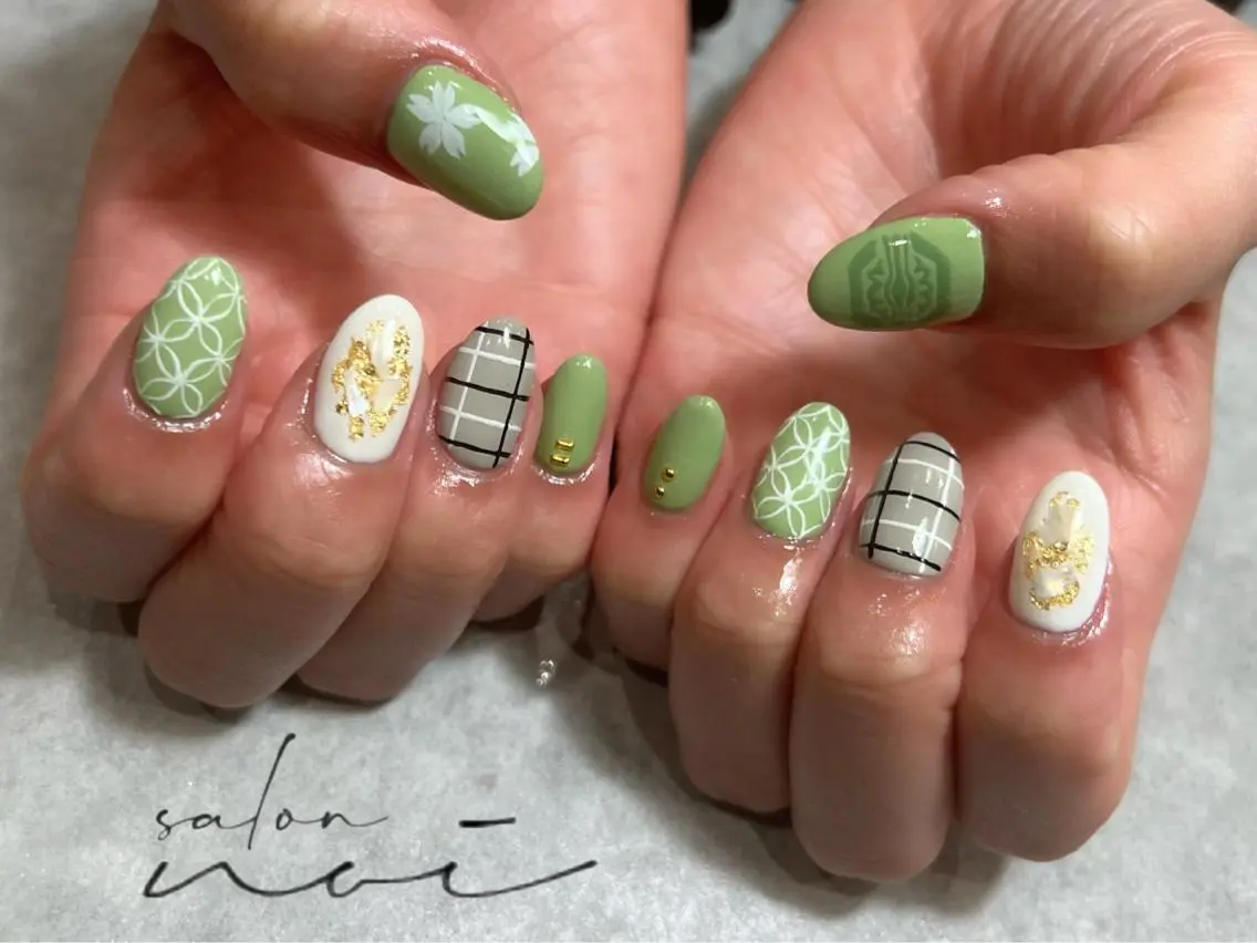 ネイル ハンドネイル salon noiのネイルデザイン
