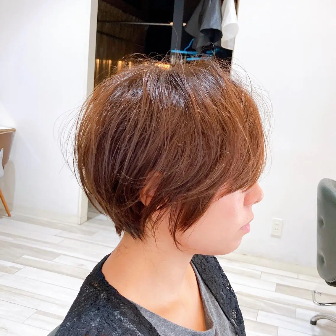 ショート くびれヘア ショートヘア 今井 啓太/縮毛矯正のヘアスタイル