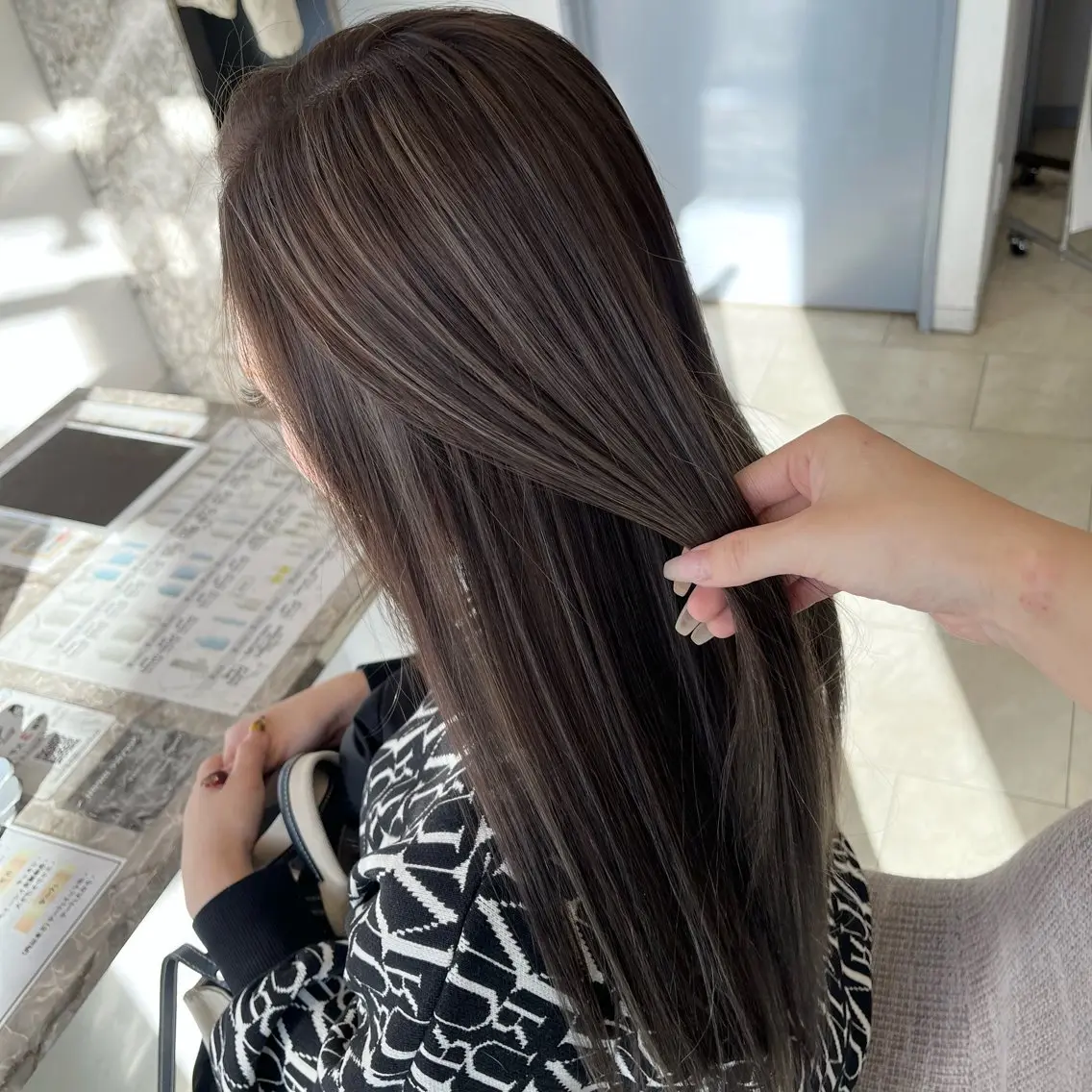 カラー MOMOKA / Lapis今泉店のヘアスタイル