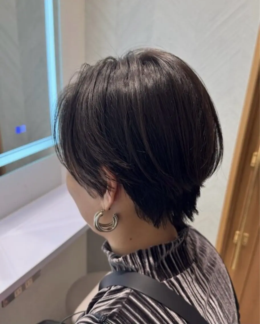レディースショートカット(オージュアシャンプートリートメント付き)の写真