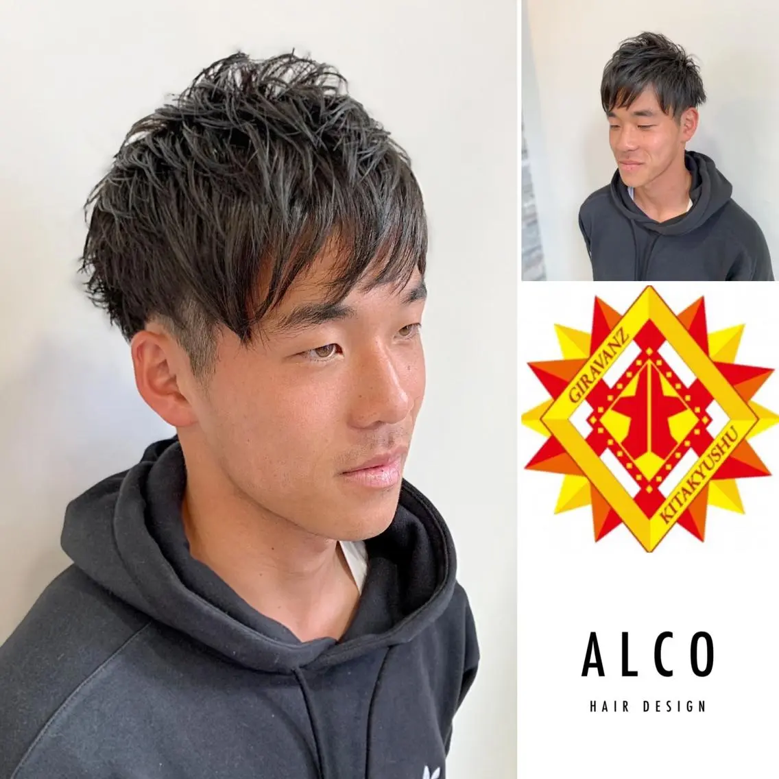 ショート カラー メンズ ワタイショウタ 髪質改善✨眉毛サロンのヘアスタイル