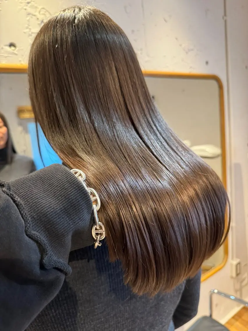 セミロング カット トリートメント Kojima 髪質改善ケアサロン*のヘアスタイル