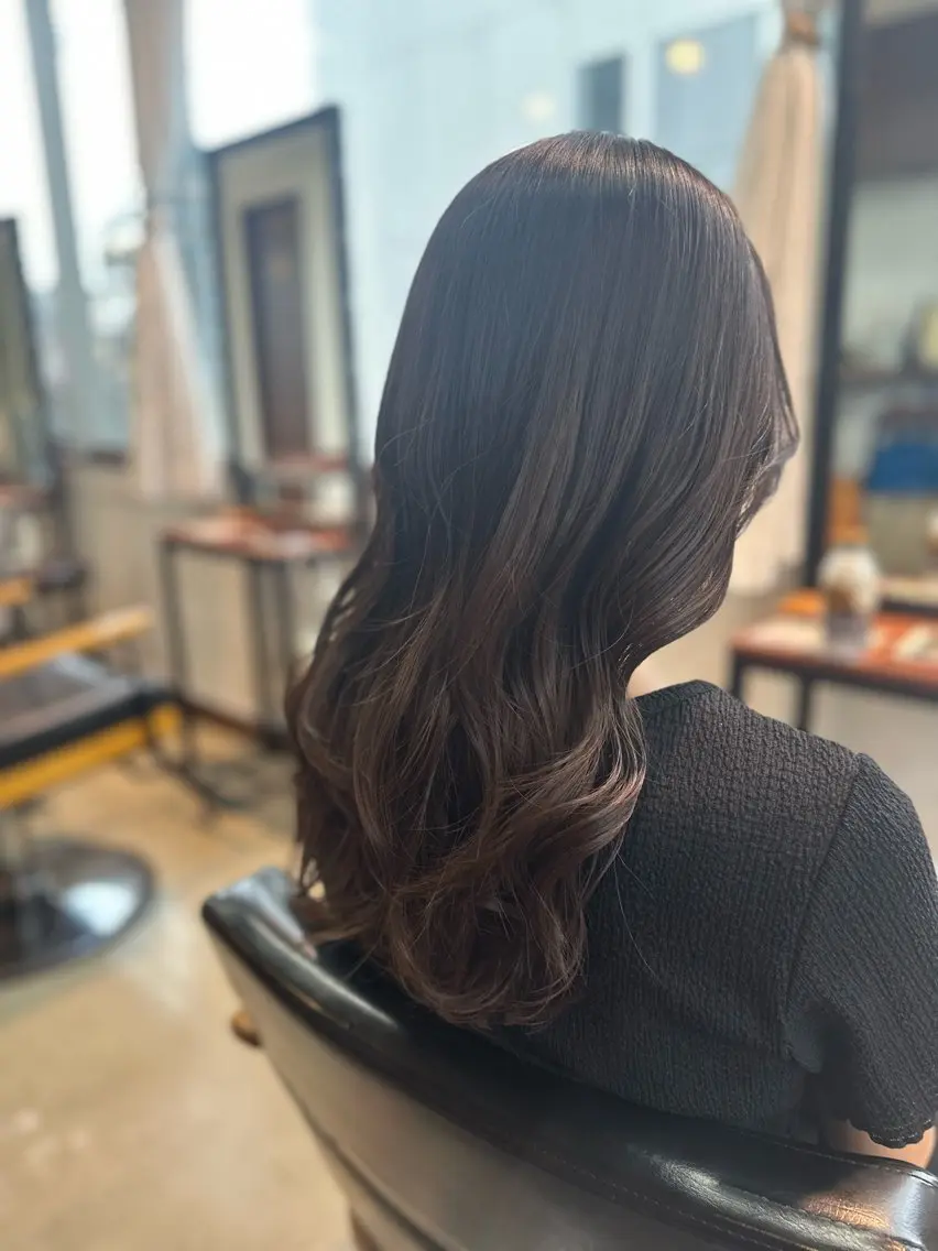 セミロング カラー ✨菅近 湧太✨のヘアスタイル