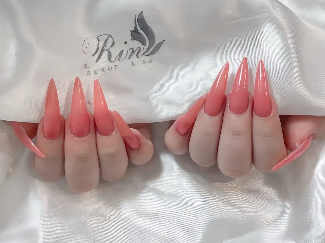 ネイル アートネイル ロングネイル スカルプネイル ネイルチップ ハンドネイル Rin Nail 新大久保店のネイルデザイン