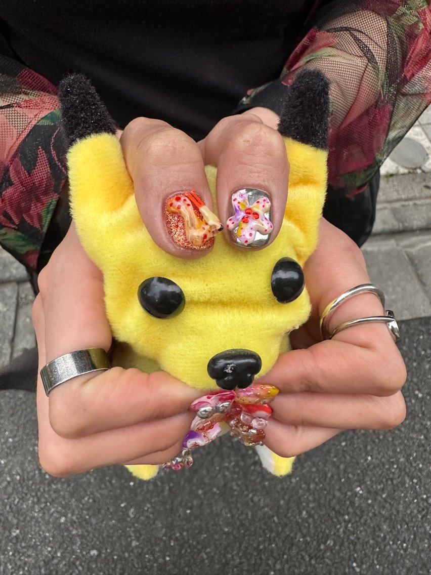 ネイル アートネイル ハンドネイル ˖ ࣪⊹ 結音‧⁺ ⊹.のネイルデザイン