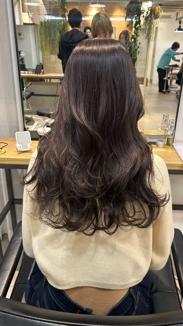 ロング カラー カット ヘアカラー ❕マンツーマン施術❕ 🍊Moemiのヘアスタイル