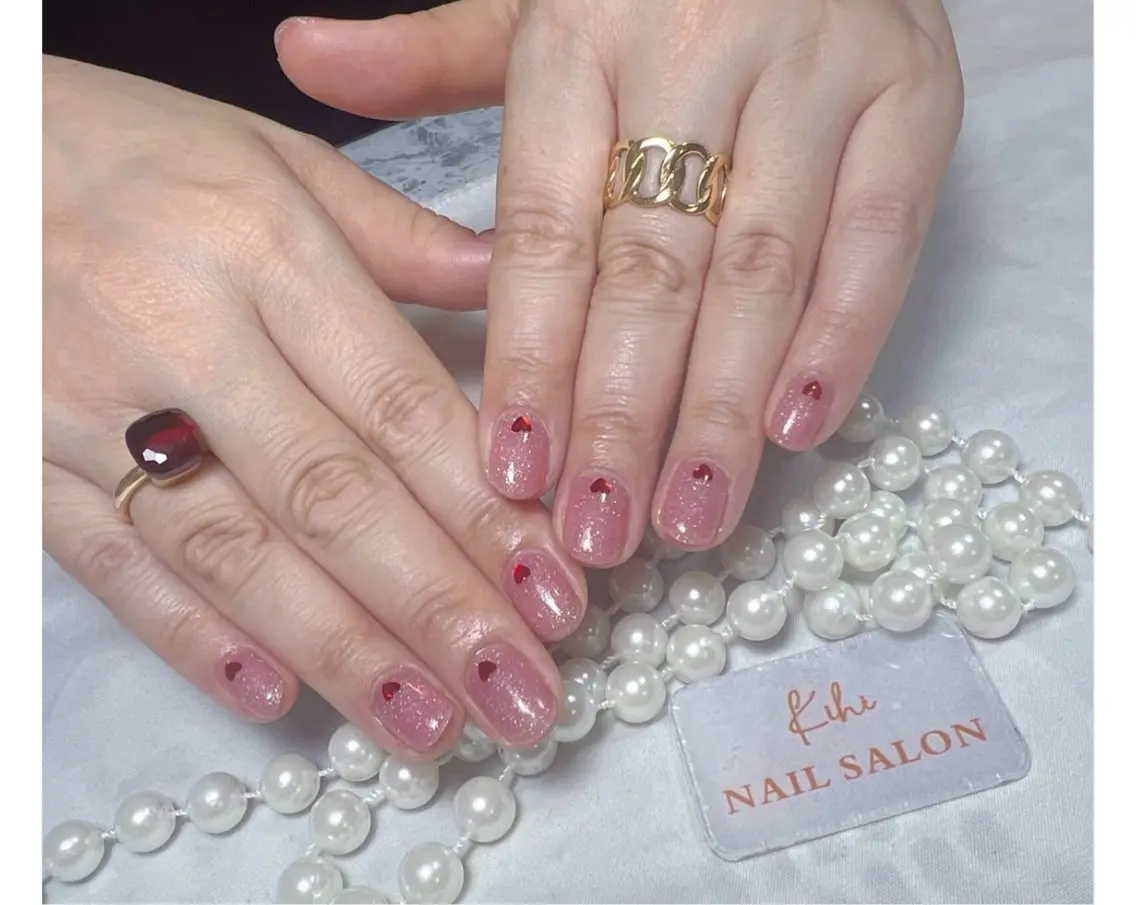 ネイル アートネイル フレンチネイル ジェルネイル グラデーション 韓国ネイル Nail Kihi アミ🌷のネイルデザイン