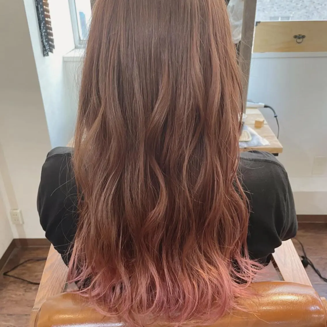 ロング カラー ハイトーンカラー 縮毛矯正&髪質改善 ⭐️OGUのヘアスタイル