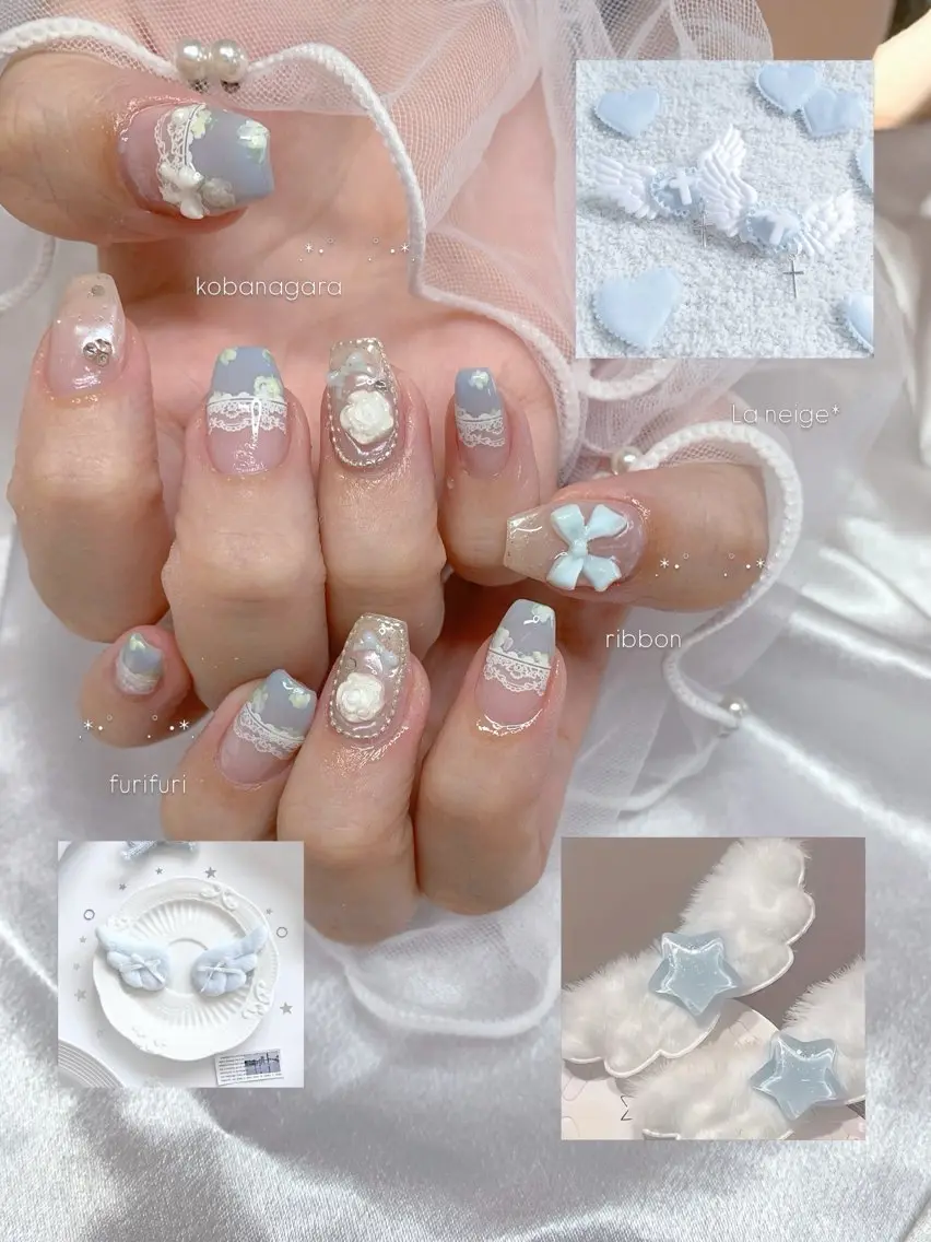 ネイル ハンドネイル La neige* yuki 🐩🌙のネイルデザイン