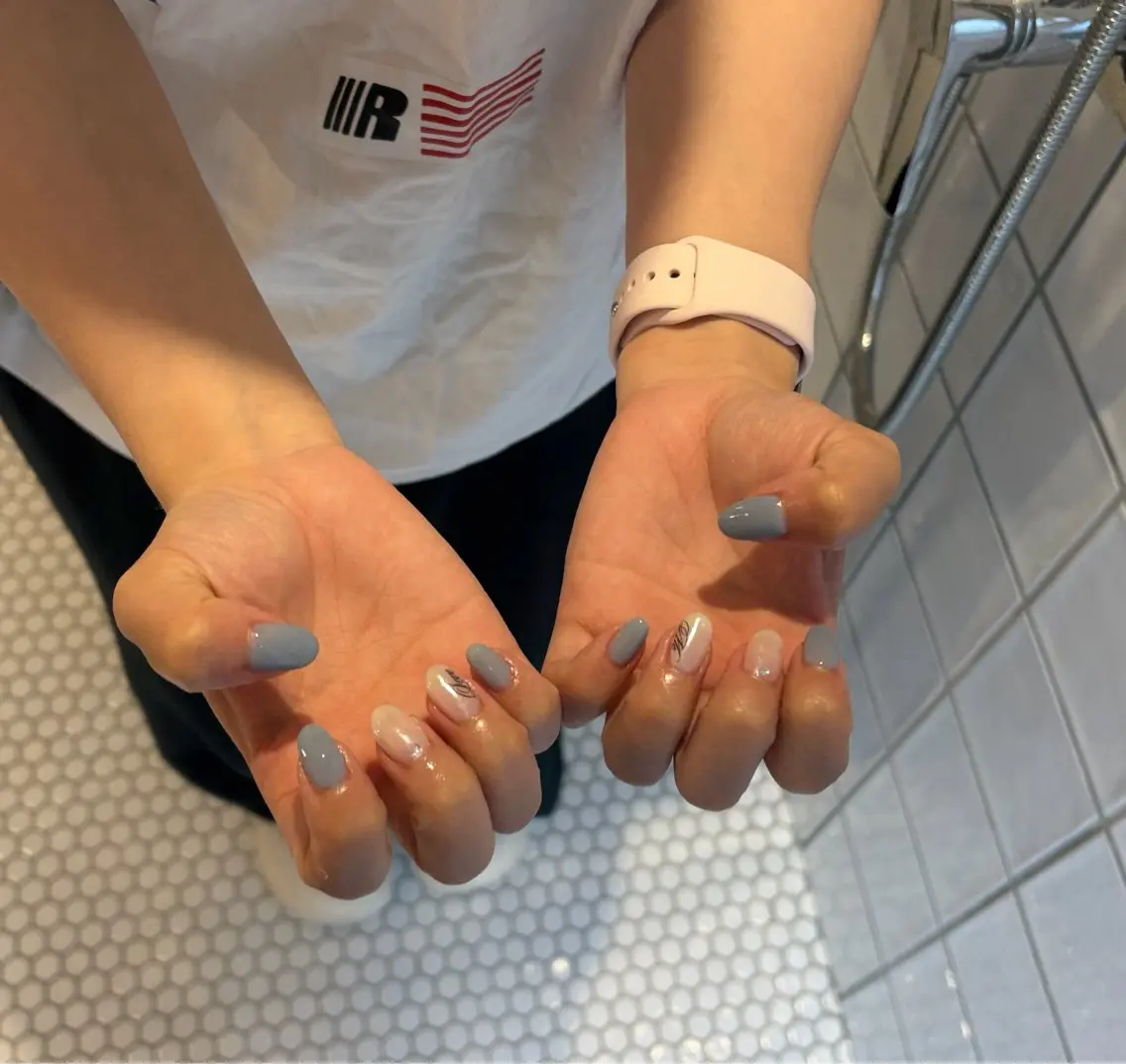 ネイル SHELL NAIL ホノカ🤍のネイルデザイン