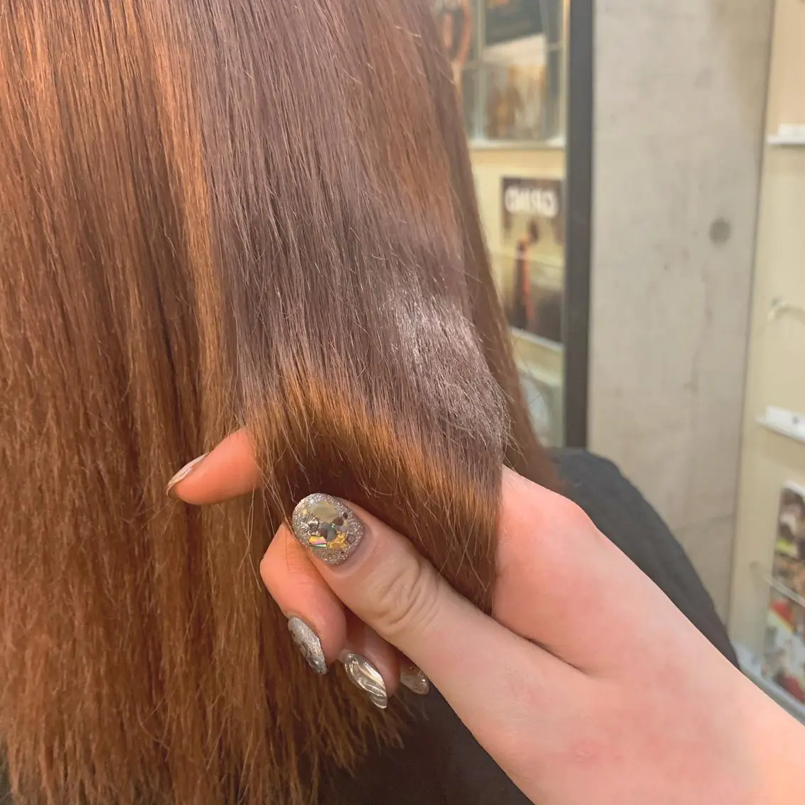 カラー ベージュカラー ブリーチ オレンジ オレンジベージュ kimika🥑 メンズ/髪質改善のその他イメージ