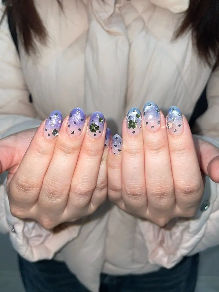 ネイル ハンドネイル うの 韓国ﾈｲﾙ໒꒱⋆⭒˚のネイルデザイン