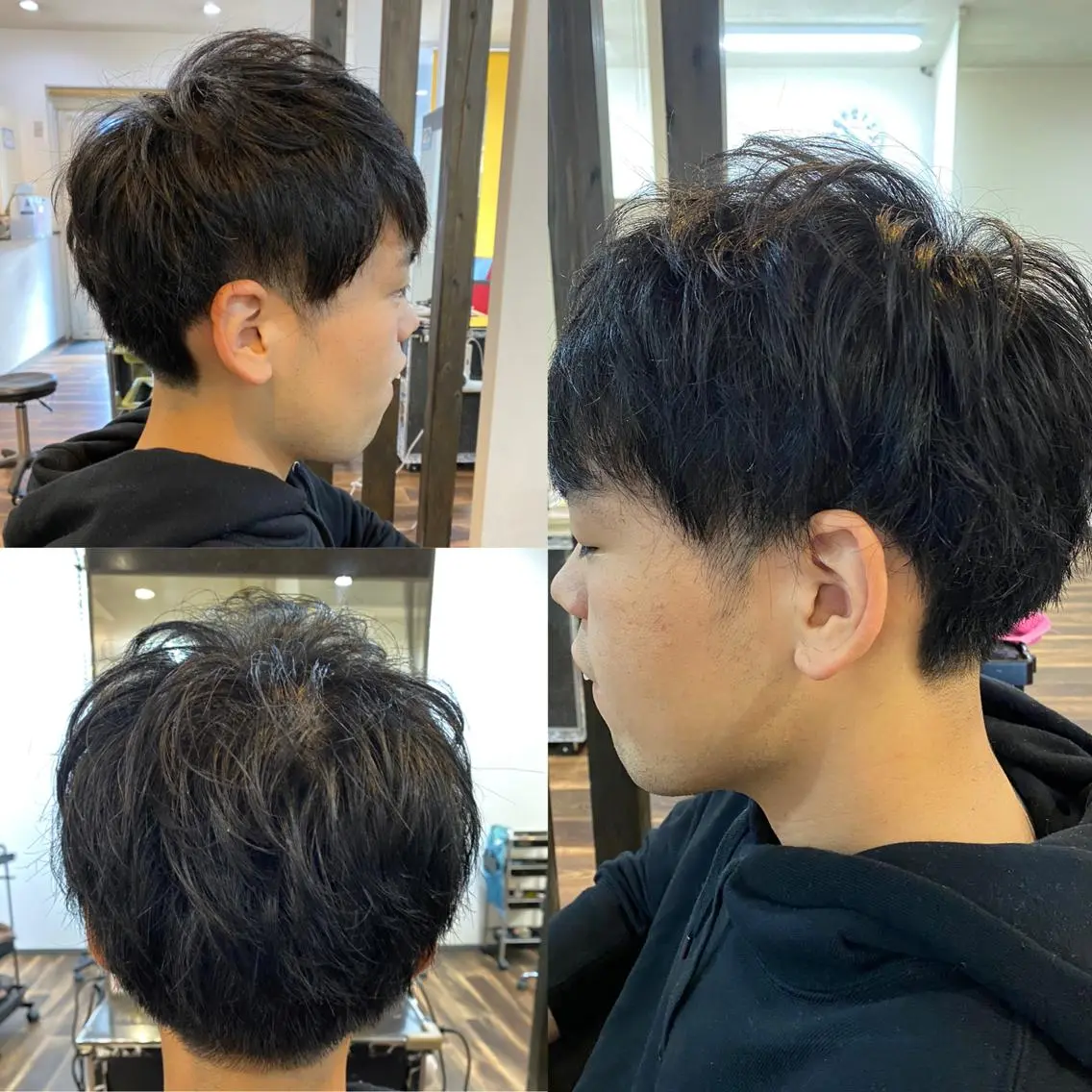 ショート メンズ 刈り上げ 堀 広夢のヘアスタイル