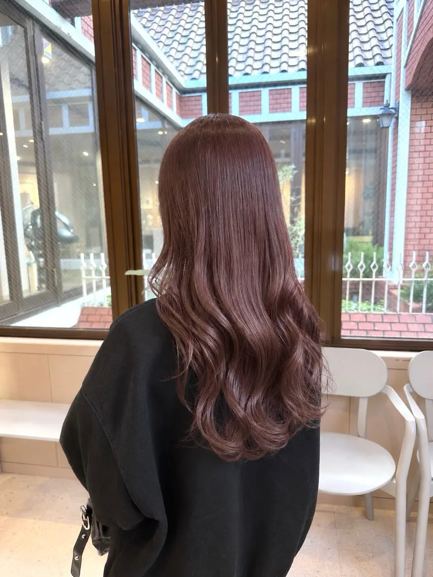 カラー ブリーチ 透明感カラー ダブルカラー ラベンダーカラー 芝智也/ ブリーチカラーのヘアスタイル