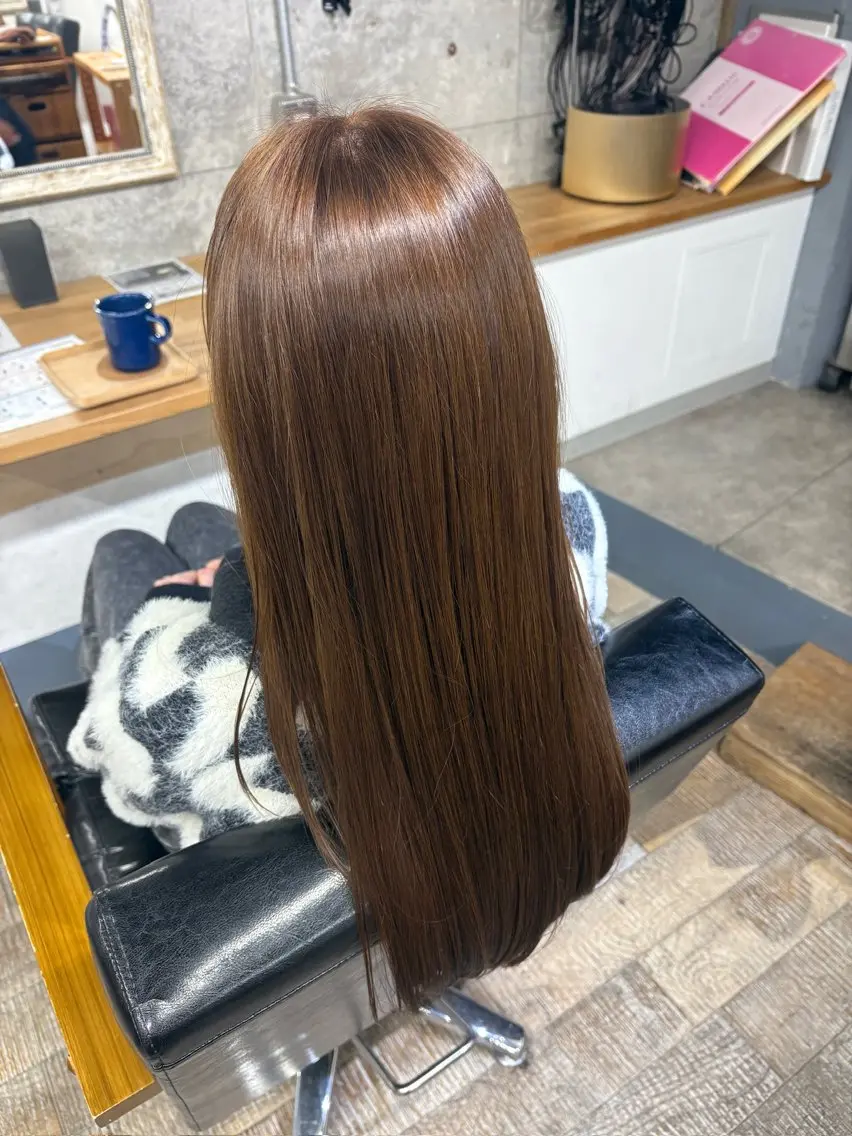 ロング ヘアカラー 大日向 彩音🫧🎀のヘアスタイル