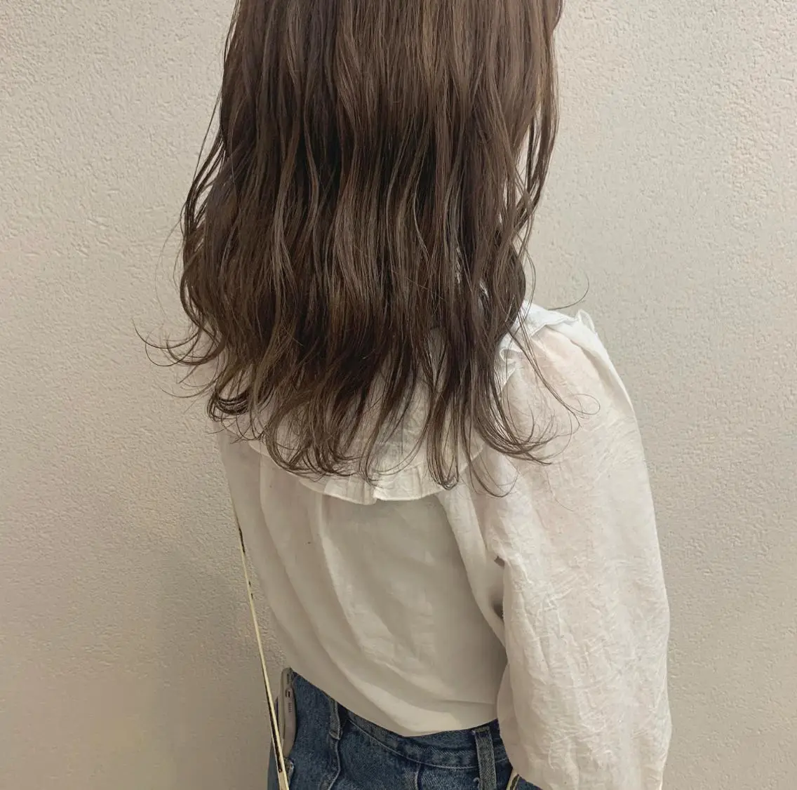 セミロング カラー ベージュカラー ayano /トレンドヘアのヘアスタイル
