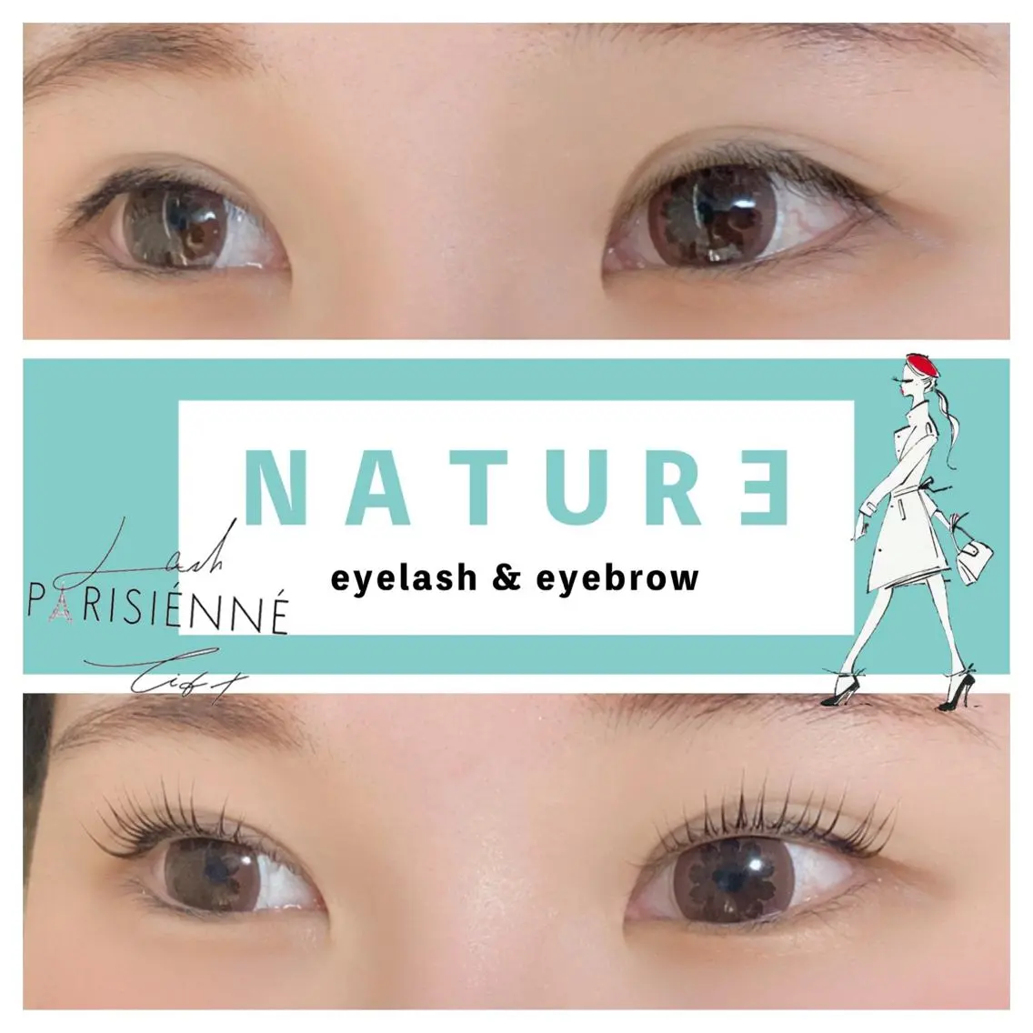 マツエク・マツパ NATURE MIYUのマツエク・マツパデザイン