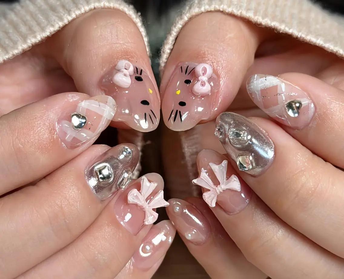 ネイル ハンドネイル 🎀 Ayaka_nailのネイルデザイン