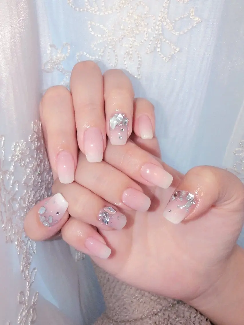 ネイル 長さ出し ジェルネイル 韓国ネイル マグネットネイル ニュアンスネイル ハンドネイル I LOVE ME NAIL.。.:*♡のネイルデザイン